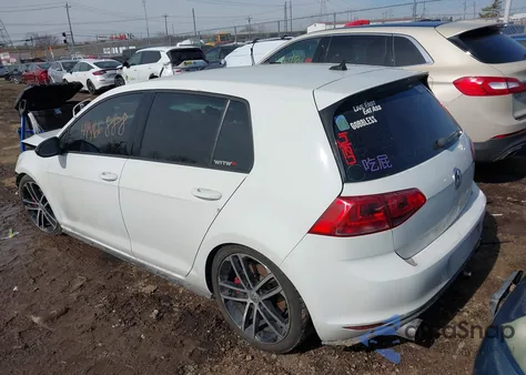 2017 Volkswagen Golf Gti Autobahn 4-Door/S 4-Door/Se 4-Door/Sport 4-Door z USA, uszkodzony, nr VIN 3VW547AU9HM019074